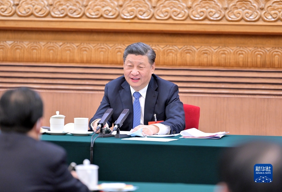 （兩會受權發布）習近平在參加内蒙古代表團審議時強…